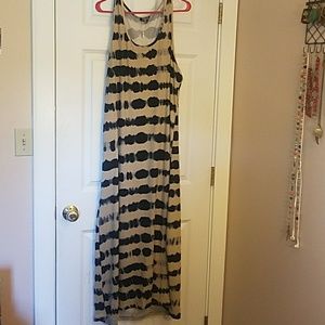 3X long summer dress